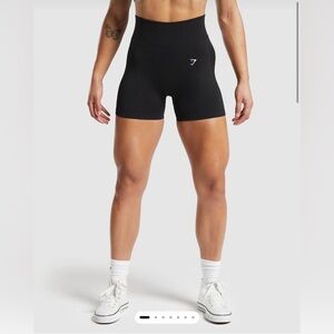 Gymshark Lift Contour Seamless Shorts - black